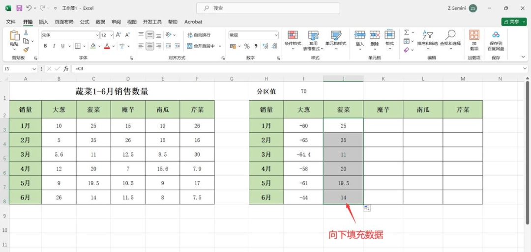 Excel怎么制作多层折线图